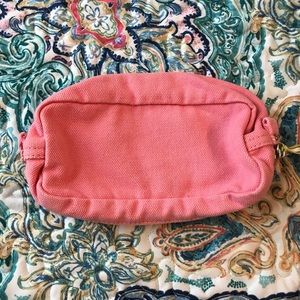 J Crew Pink Canvas Bag